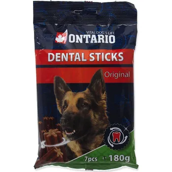 Volný čas 10ks ONTARIO Dental Stick Original 180g
