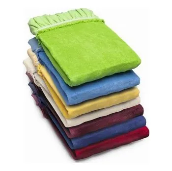 Prostěradlo PINO Napínací prostěradlo s otvorem na obličej, 195 x 65 cm, modré