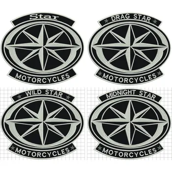 Nášivka nášivka Star motorcycles velikost: velký, nápis: wild star
