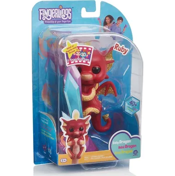 Figurka WowWee Fingerlings Baby Dráček Ruby