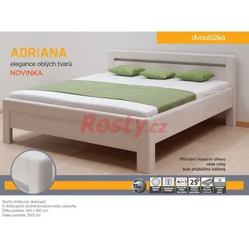 Postel BMB POSTEL Z MASIVU ADRIANA KLASIK 120x200cm