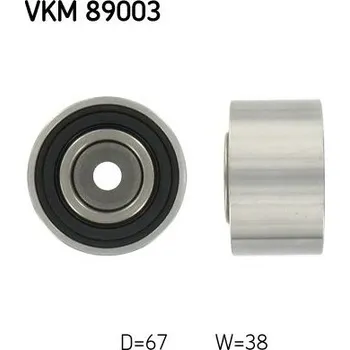 Vratná/vodicí kladka, ozubený řemen SKF VKM 89003