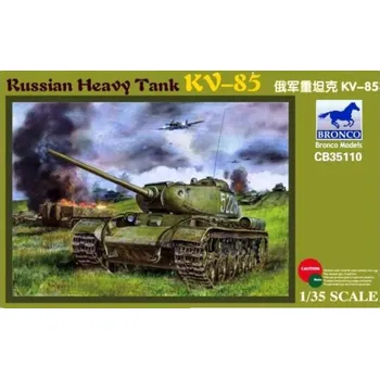 Plastikový model Bronco 1/35 Russian Heavy Tank KV-85