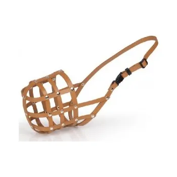 Náhubek pro psa Náhubek DALMATIN č.4, kůže