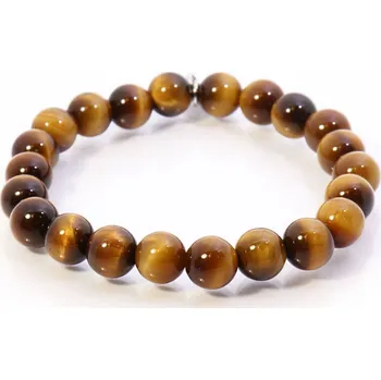 Náramek Minerální náramek tygří oko 8mm - Sadre.cz