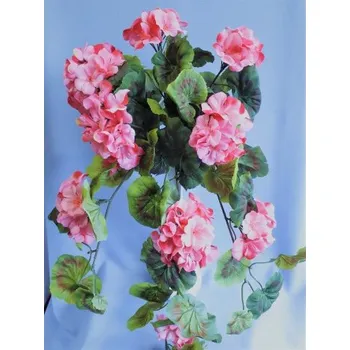 umělá květina Muškát převis/ růžová J169
