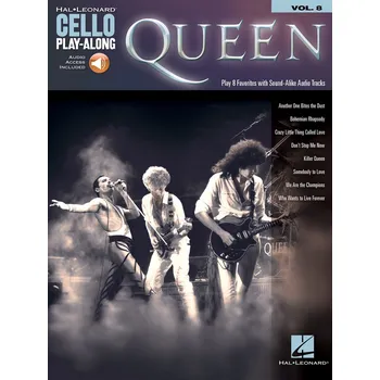 Cello Play-Along 8 - QUEEN + Audio Online
