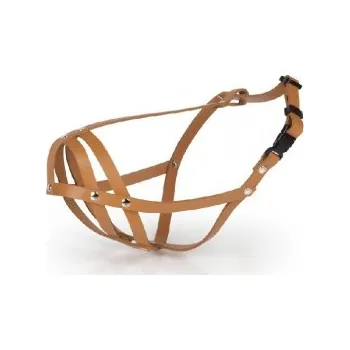 Náhubek pro psa Náhubek FRANCOUZSKÝ BULDOČEK č.7, kůže