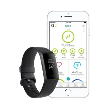 aplikace a náramek Fitbit Charge 3
