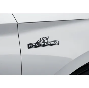 Samolepicí dekorace na vozidlo Boční nápis Monte Carlo original - pravý