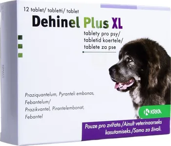 antiparazitikum pro psa KRKA Dehinel Plus XL