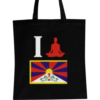 Nákupní taška Nákupní taška unisex s potiskem Taška I Love Tibet