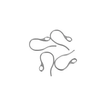 Materiál na výrobu šperku Afroháček z nerezové oceli (4 ks)