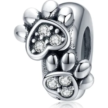 Přívěsek Elenys stříbrný přívěsek Spacer Packa tlapka