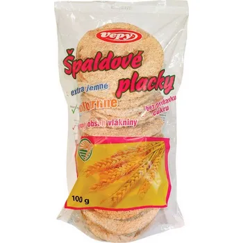 Trvanlivě pečivo Vepy Špaldové placky 100 g
