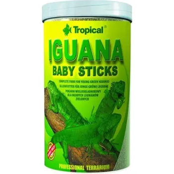 Krmivo pro terarijní zvíře Iguana Baby sticks 250 ml/53 g