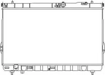 Chladič motoru NRF 53358