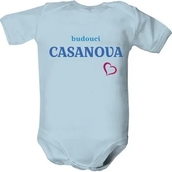Kojenecký body Dětské body s potiskem Casanova dětské