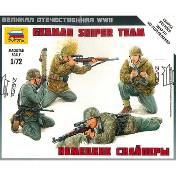 Plastikový model Zvezda German Sniper Team 1:72