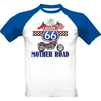 Tričko s potiskem Magna Route 66 pánské