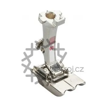 Příslušenství k šicímu stroji Bernina patka 60 - dvojité našívání šňůrek 7-8 mm 0323707003