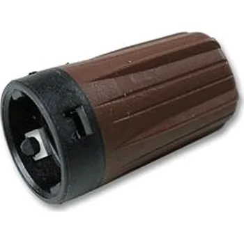 Elektrický konektor Neutrik BST-BNC-1 hnedý kryt BNC