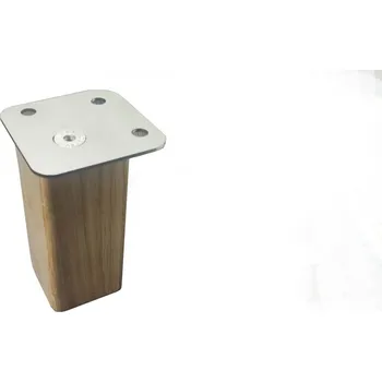 Nábytkové kování Noha nábytková hranatá 45 x45 10-50cm Noha nábytková hranatá 45 x45 200mm