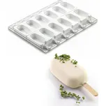 Forma silikonová na nanuky,12 ks Classic+dřívka 12x90ml