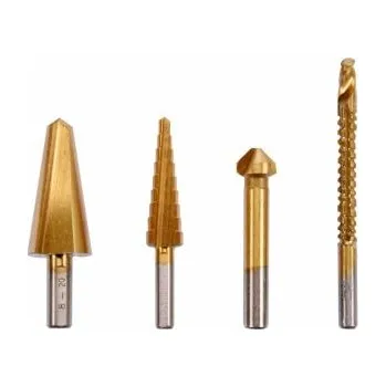 Sada univerzálních vrtáků do oceli, Záhlubník, Postupný vrták, Frézova