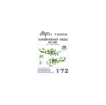 Plastikový model 1/72 Mi-35M Camouflage Painting Mask (ZVE)