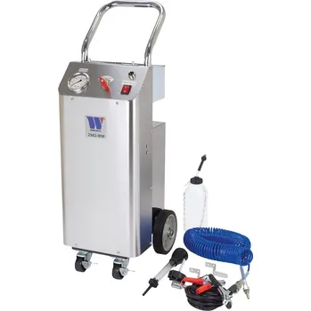 Brzda na kolo Přístroj na odvzdušnění brzd a spojky pro profesionální autoservis, 12V, Welzh (Welzh Werkzeug)