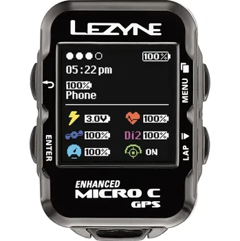 Tachometr Lezyne Micro Color GPS černý