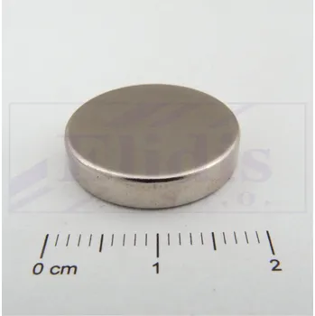 Dekorativní magnet Neodymový magnet válec N35 D19x4mm
