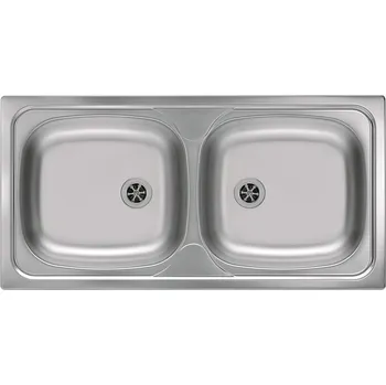 Nerezový dřez Dřez Basic 70 NAT odtok se špuntem 1 1/2