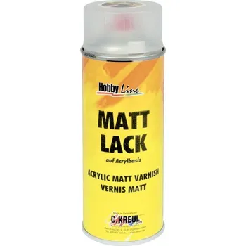 barva a nátěr na dřevo Kreul Lak ve spreji akrylový matný 400 ml - univerzální