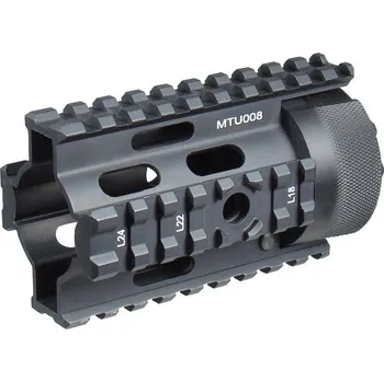 Předpažbí UTG PRO AR15 Pistol 4" Free Float Quad Rail System (MTU008)