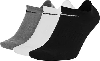 Pánské ponožky NIKE Everyday Lightweight Socks Black/ Grey/ White L