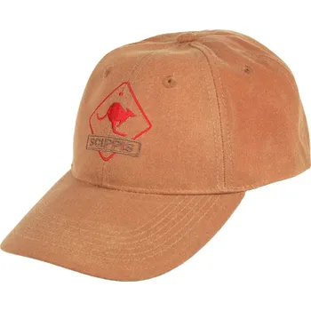 Kšiltovka kšiltovka Oilskin Cap barva: tan