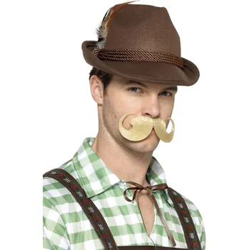 Smiffys Hnědý myslivecký klobouk