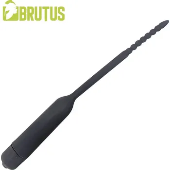 Klinik sex Brutus Trembler Silicone Vibrating Sound Black