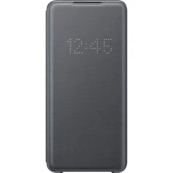 Pouzdro na mobilní telefon Samsung LED View pro Samsung Galaxy S20 Ultra šedé