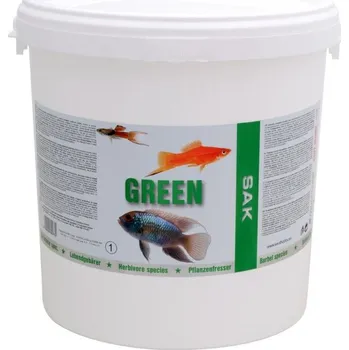 Krmivo pro rybičky Krmivo SAK Green Granule 4500g / 10200ml / velikost 1