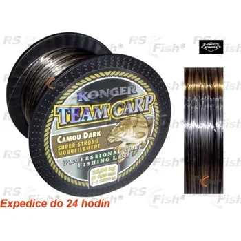 Konger Team Carp Camo Dark 1000 m Ø 0,300 mm