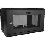 StarTech.com RK616WALM, Wall mounted, rack, 6U, 90kg, Černá, rack