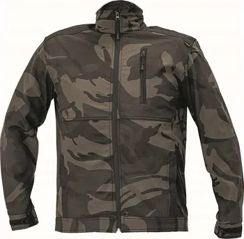 Pánská softshellová bunda Červa Crambe Camouflage 3XL