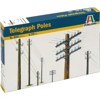Plastikový model Italeri Telegraph Poles 1:35