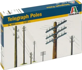 Plastikový model Italeri Telegraph Poles 1:35
