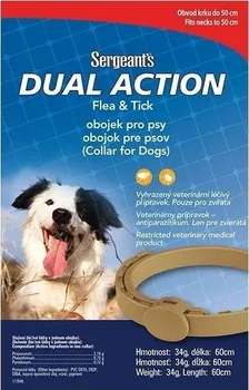 Antiparazitikum pro psa Sergeant's Pet Company Dual Action