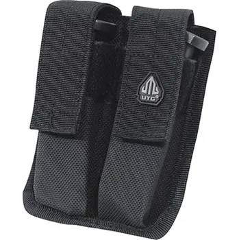 Sportovní střelba Pouzdro na zásobníky PVC-MP2 UTG-Leapers Dual Pistol Mag Pouch Black