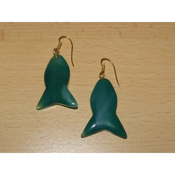 Drahý kámen Achát - Náušnice - knu12